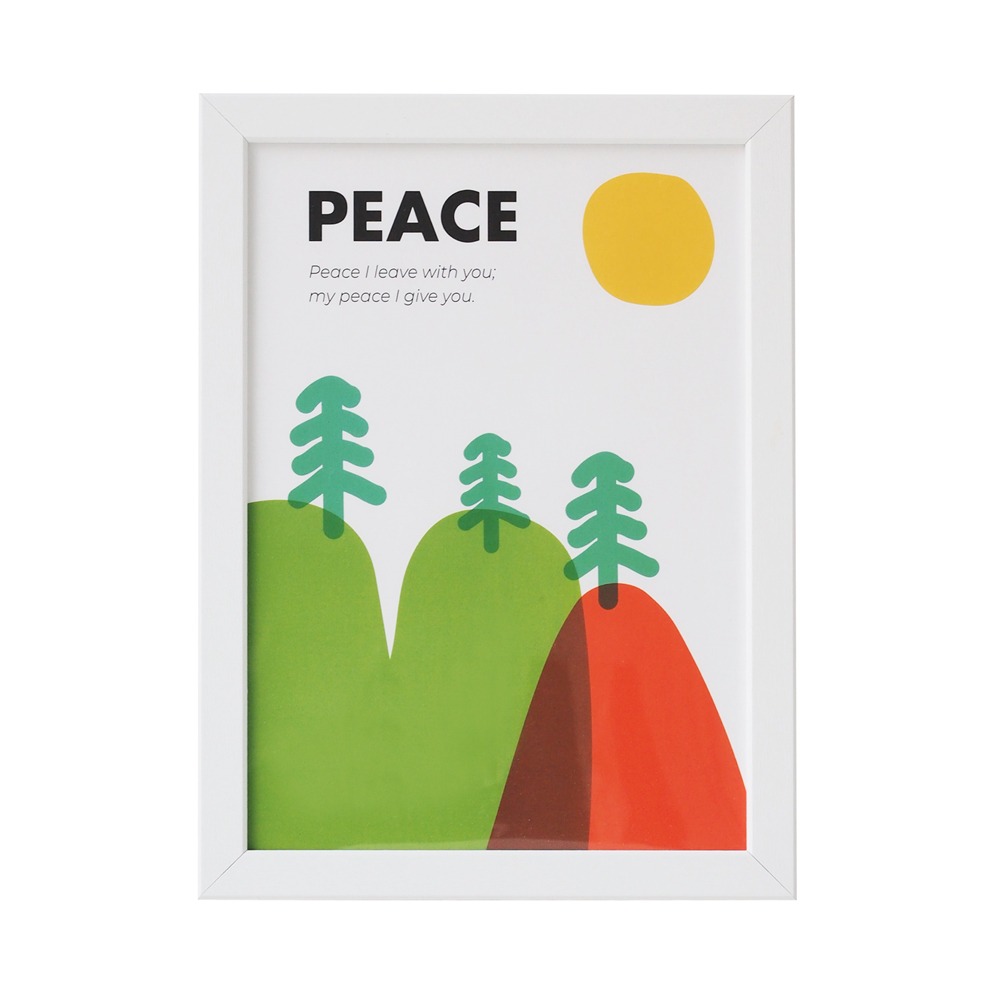 Peace 포스터 액자