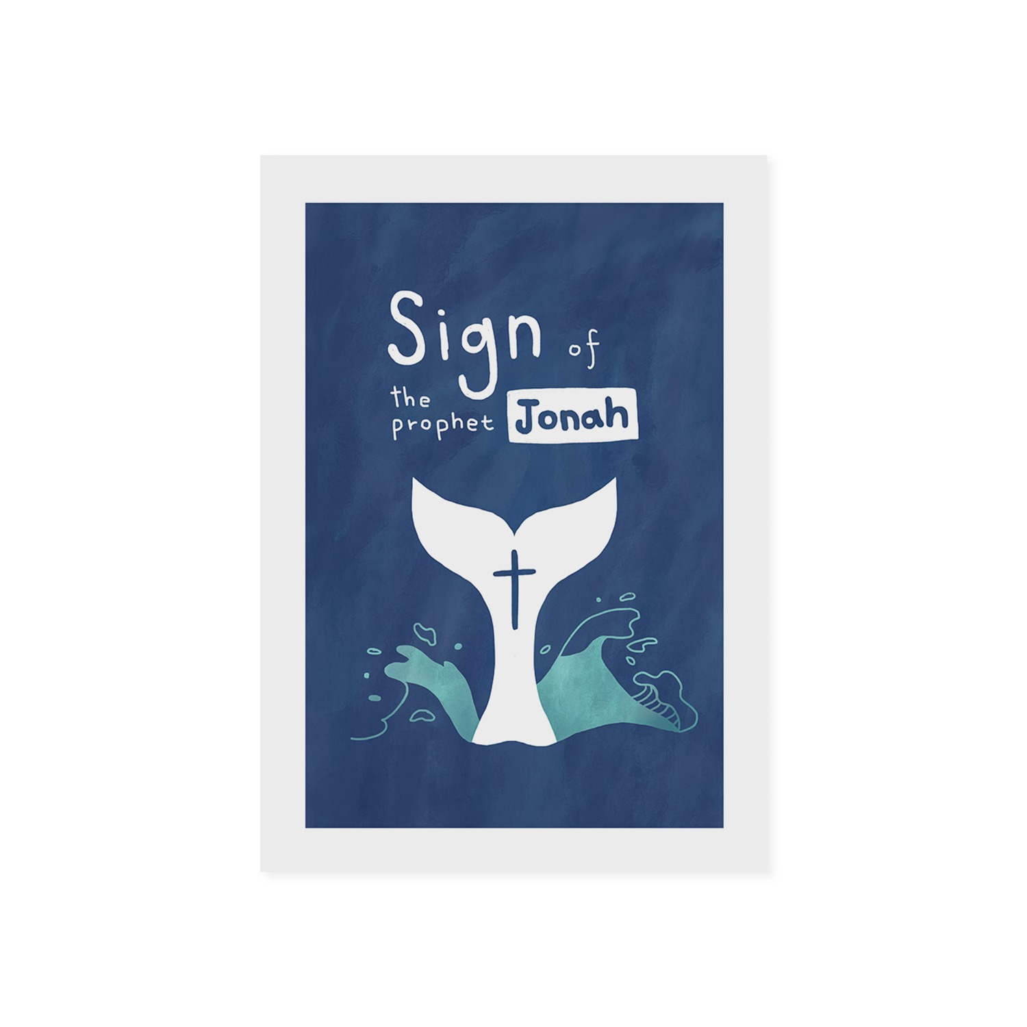 SIGN OF JONAH A4 포스터