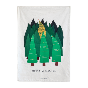 Real Christmas Tree 패브릭포스터