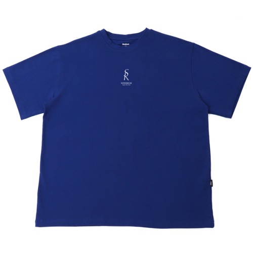 시그니처 로고 티셔츠 (블루)