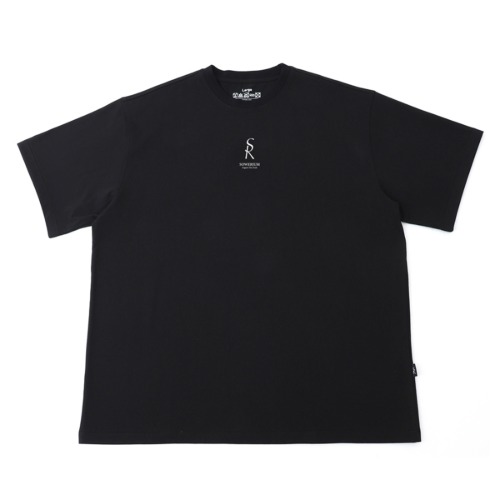 시그니처 로고 티셔츠 (블랙)