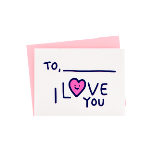 Love You 카드