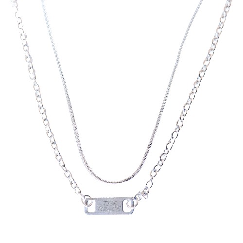 ‘THE GRACE’ LAYERD CHAIN NECKLACE